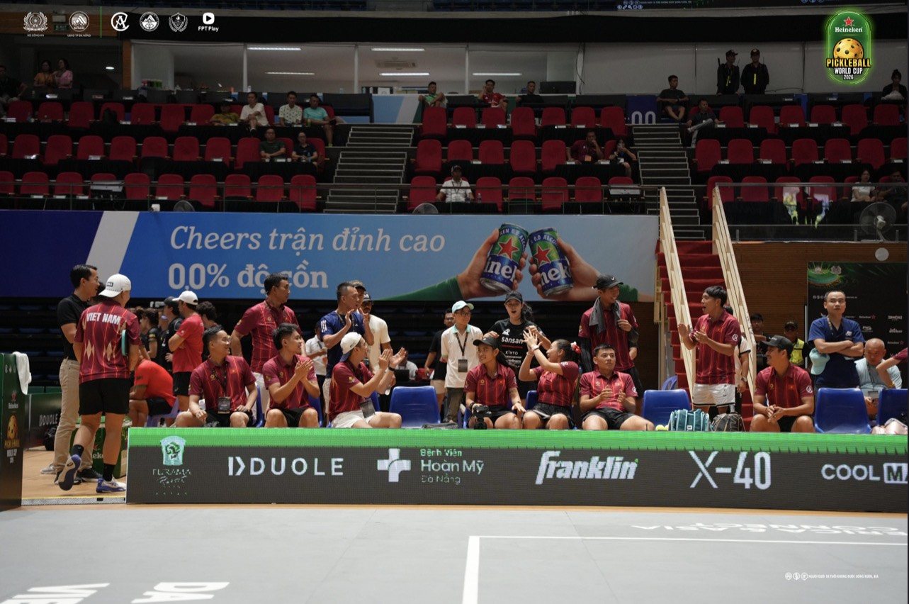 TEAM JAPAN(佐脇京所属)― 団体戦会場の様子|Heineken Pickleball World Cup 2026