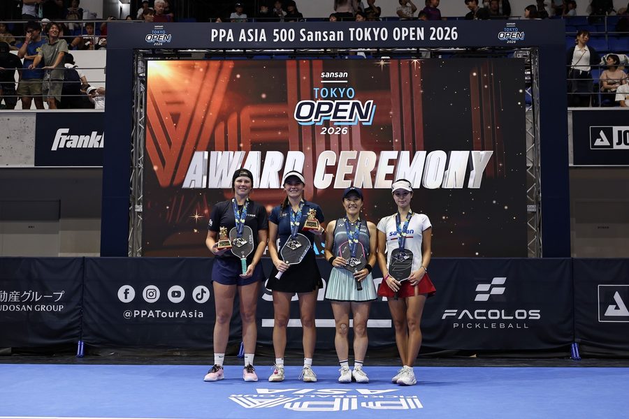 PPA ASIA 500 Sansan TOKYO OPEN 2026 女子ダブルス 銀メダル ― 佐脇京・藤原里華